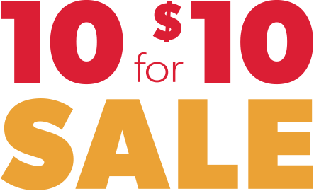 10 for $10 Sale
