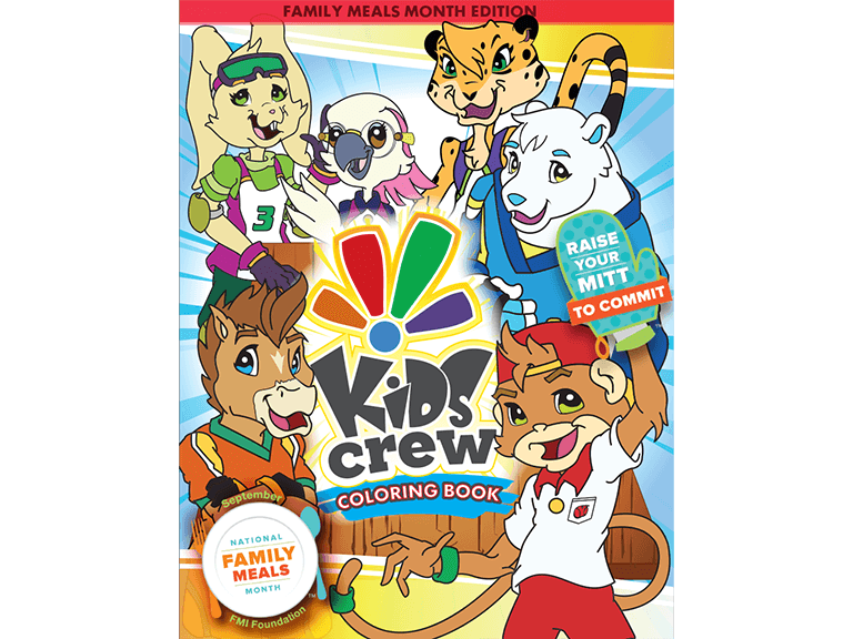 Image of kids crew coloring book