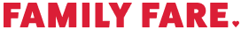 A theme logo of Family Fare